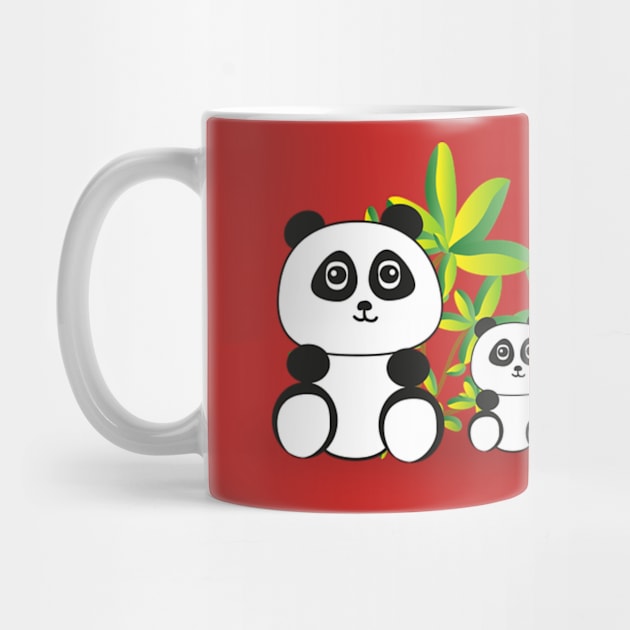 Family’s panda by panda family